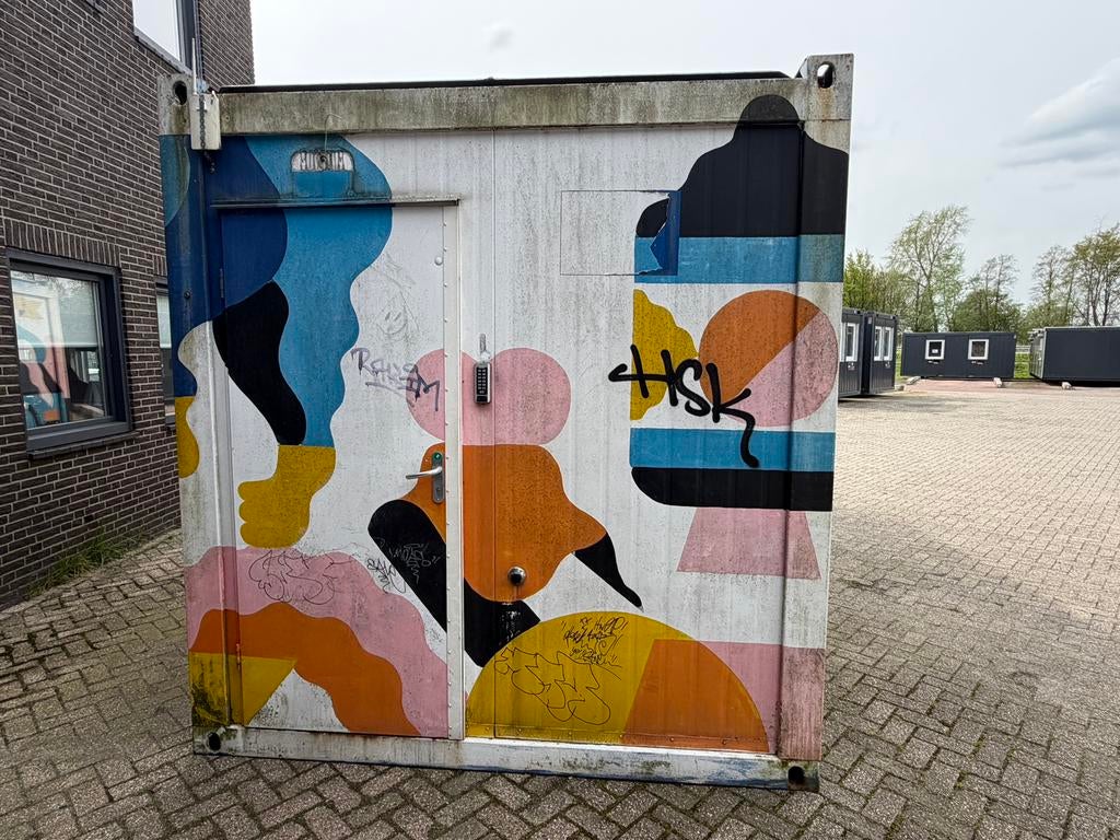 Sanitair unit - ca. 6x2,44x2,59m - UNIEK OBJECT!!, Ophalen of Verzenden