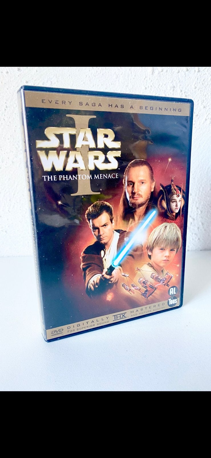 dvd: ‘STAR WARS 1: THE PHANTOM MENACE’  (1999), Engels, Bonusmateriaal, Nederlands, Ophalen of Verzenden