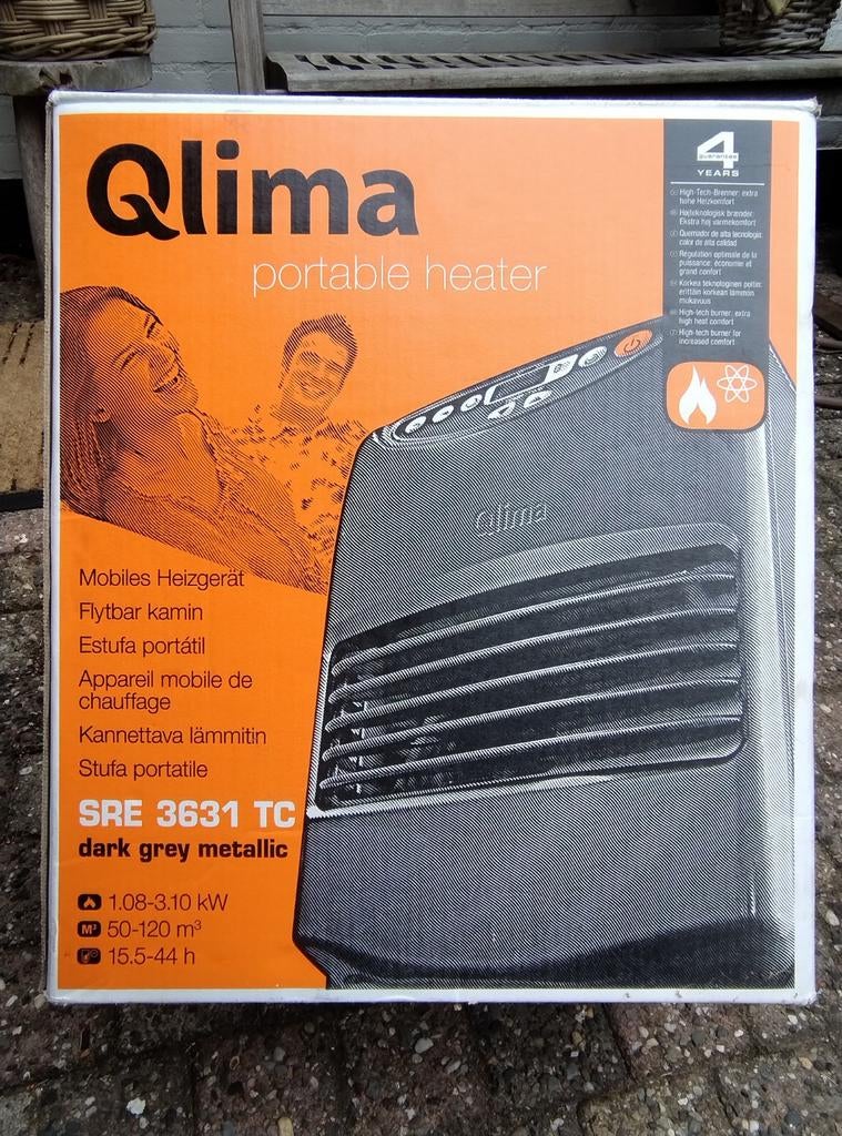 Qlima portable heater SRE 3631 TC, Ophalen