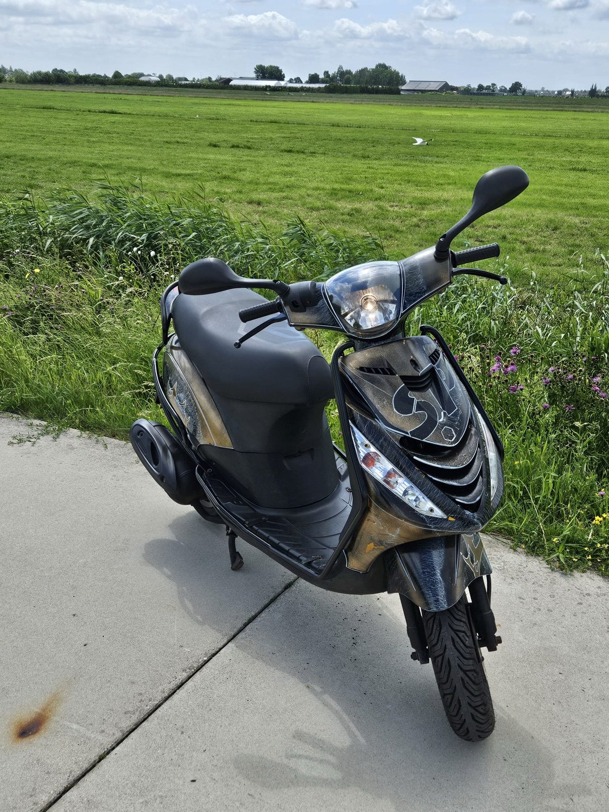 Zip 4t 80cc, Ophalen, Maximaal 45 km/u, Zip, Zo goed als nieuw