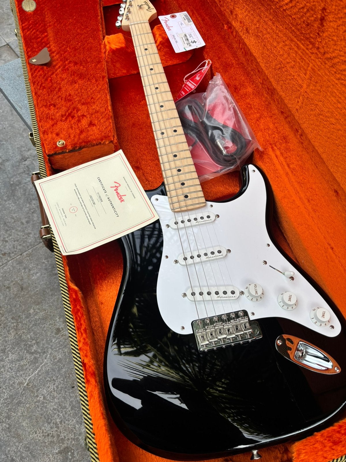 Fender USA Eric clapton (Blackie), Muziek en Instrumenten, Snaarinstrumenten | Gitaren | Elektrisch, Ophalen, Zo goed als nieuw