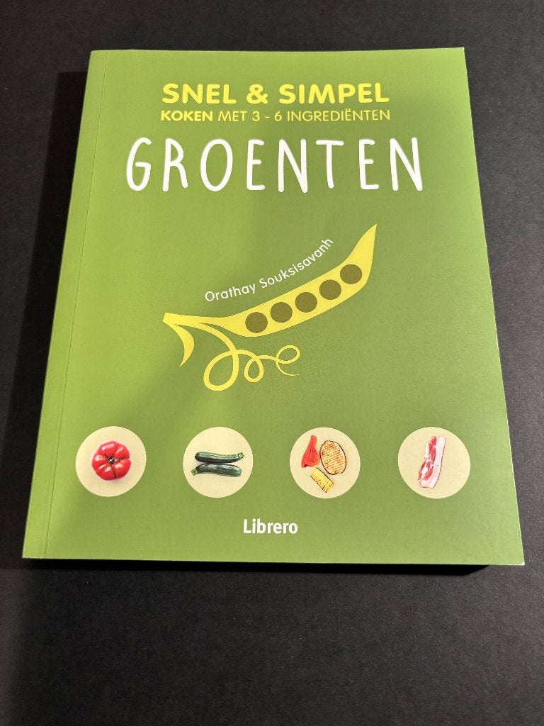 1,- Snel en Simpel koken met 3-6 ingredienten Groenten, Gelezen, Orathay Souksisavanh, Ophalen of Verzenden, Overige gebieden