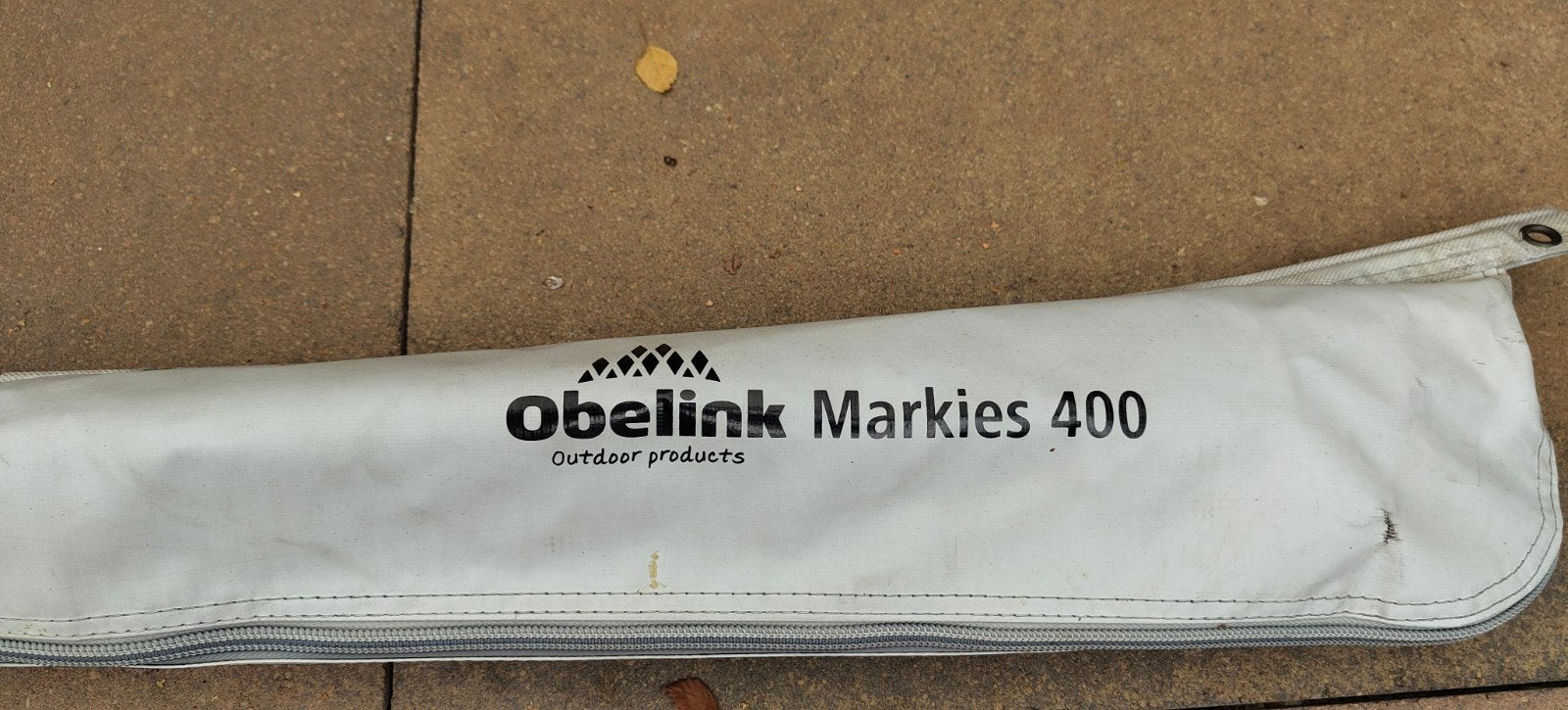 Obelink Markies 400 luifel voor caravan, Caravans en Kamperen, Ophalen, Gebruikt, Polyester, Overige merken