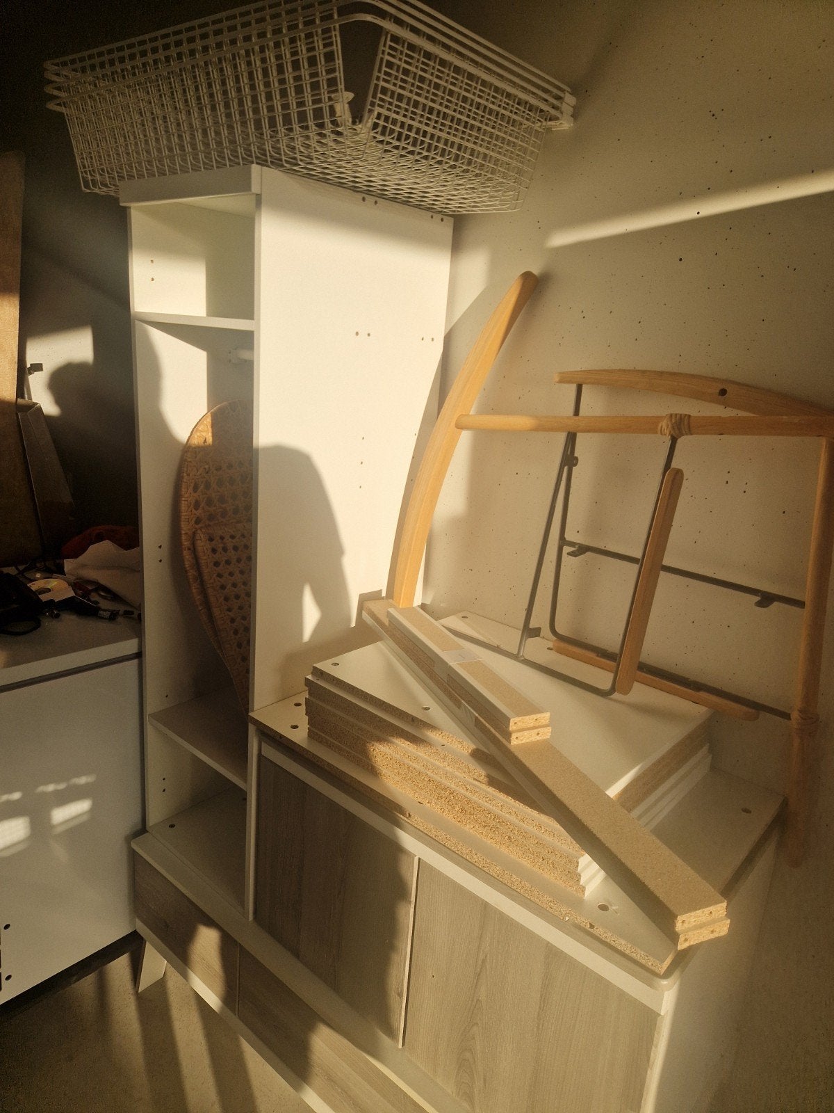 kommode met kasten eromheen, Kinderen en Baby's, Kinderkamer | Commodes en Kasten, Ophalen, Gebruikt, 50 tot 70 cm, 105 cm of meer