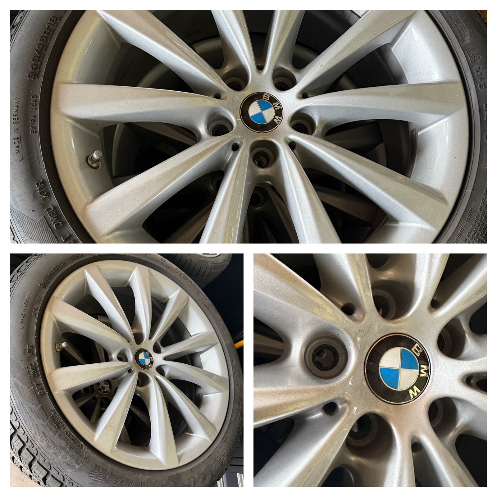 18 inch. BMW G30/31 i4 Winterset + TPMS, 18 inch, 245 mm, Banden en Velgen, Nieuw