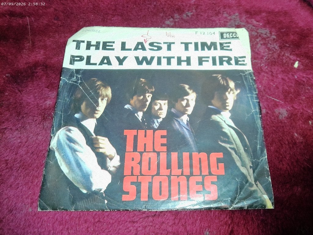 The Rolling Stones - The Last Time / Play with fire, Gebruikt, Fotohoes, 7 inch, Ophalen of Verzenden