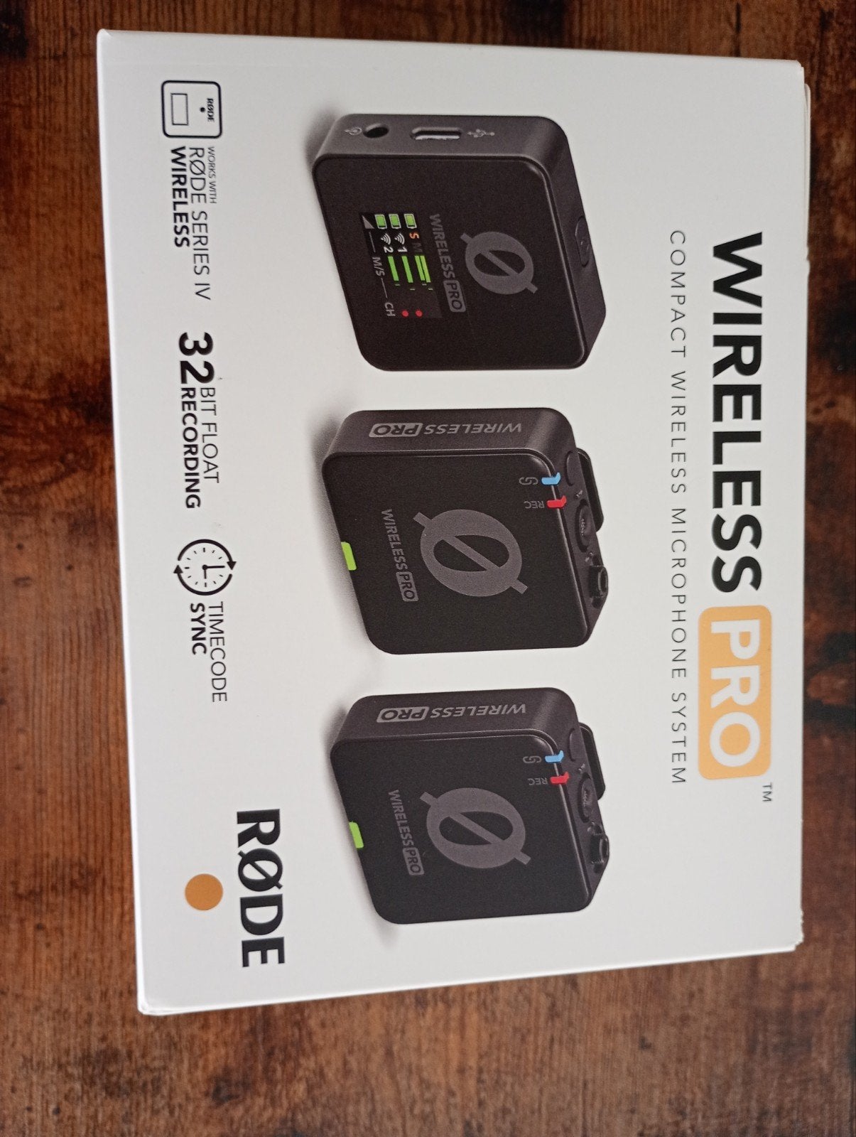 Røde Wireless PRO, Muziek en Instrumenten, Ophalen of Verzenden, Zo goed als nieuw, Overige typen, Draadloos