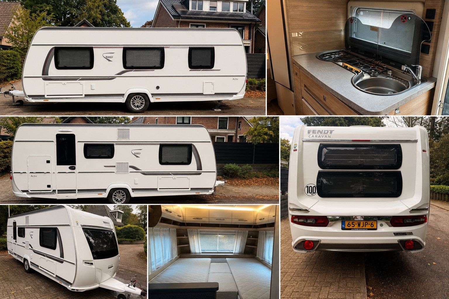 Fendt 550 KMG | 2022 | Mover | Walker 300 | Nieuwstaat, Caravans en Kamperen, Treinzit, Particulier, Ringverwarming, Tot en met 6