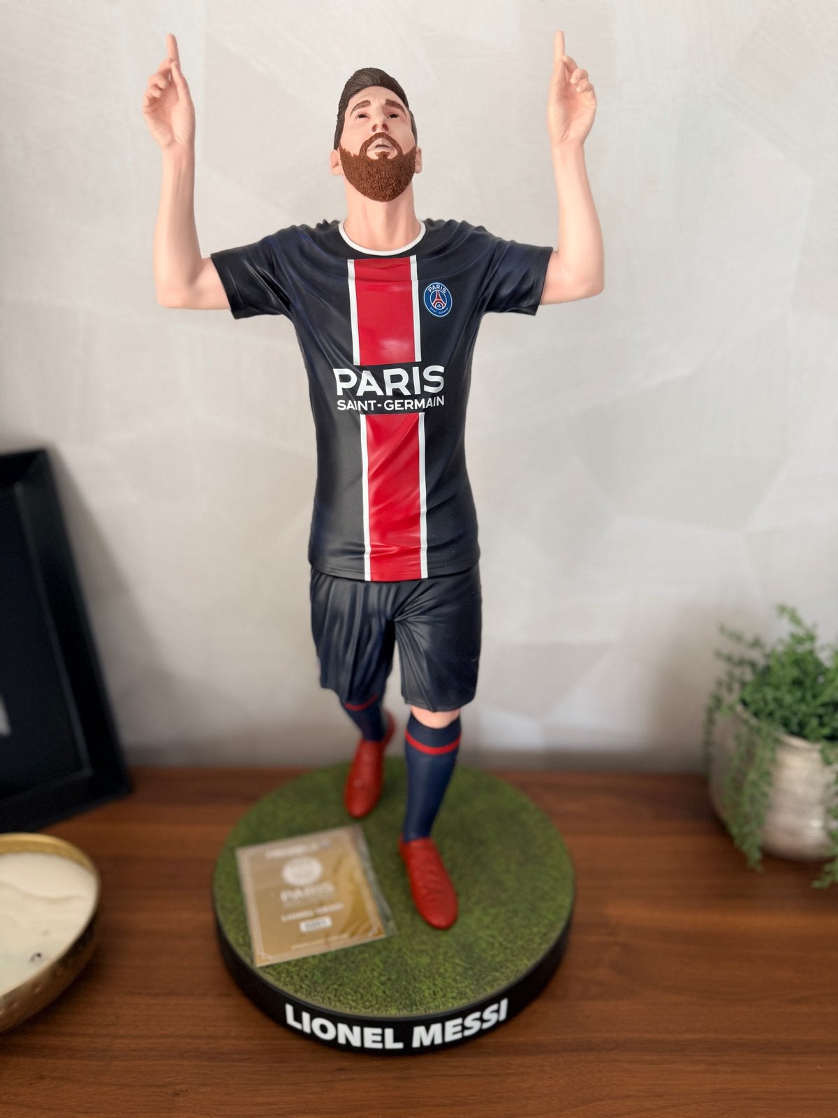 Lionel Messi PSG Figuur - Limited Edition, Ophalen of Verzenden, Zo goed als nieuw