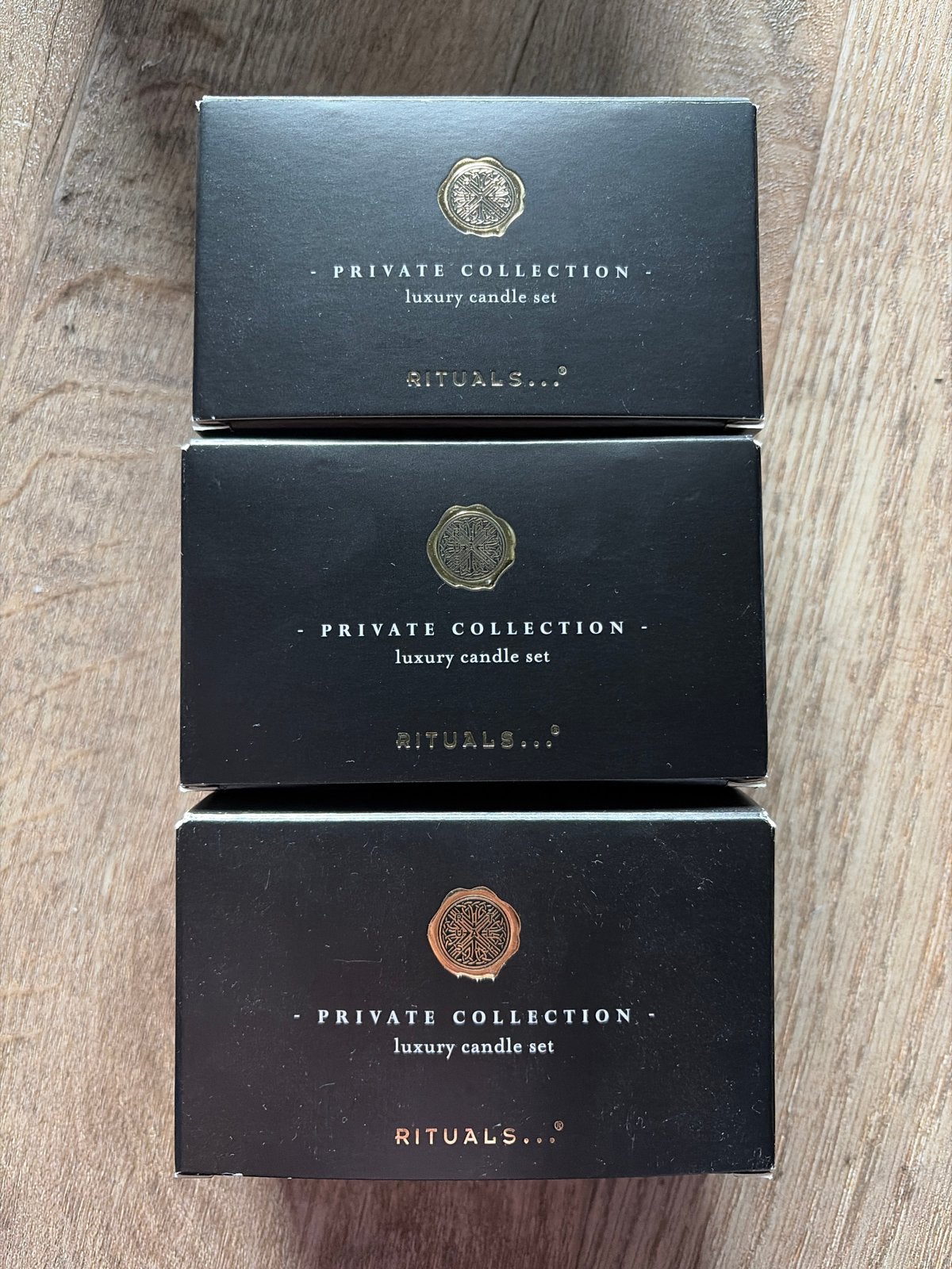 Rituals Private Collection Luxe Kaarsenset, Meerkleurig, Ophalen of Verzenden, Rituals, Kaars