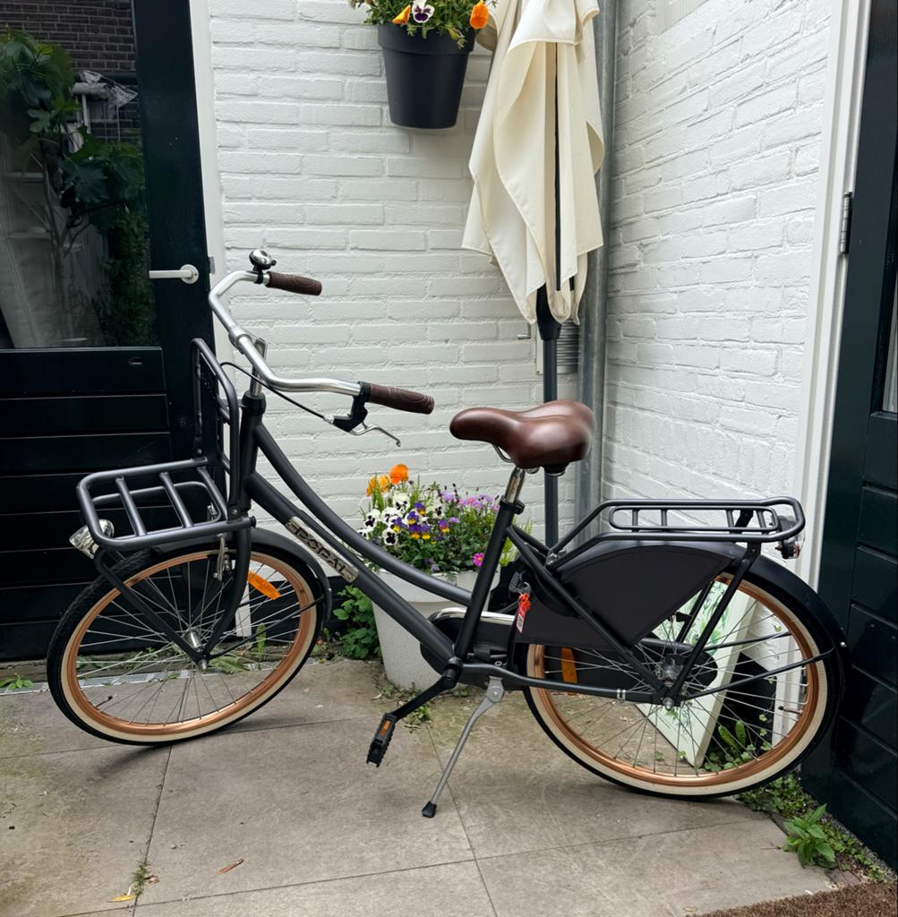 Popal Daily Dutch Basic fiets 24 inch, Fietsen en Brommers, Fietsen | Kinderfietsjes, Ophalen of Verzenden, Gebruikt, Terugtraprem
