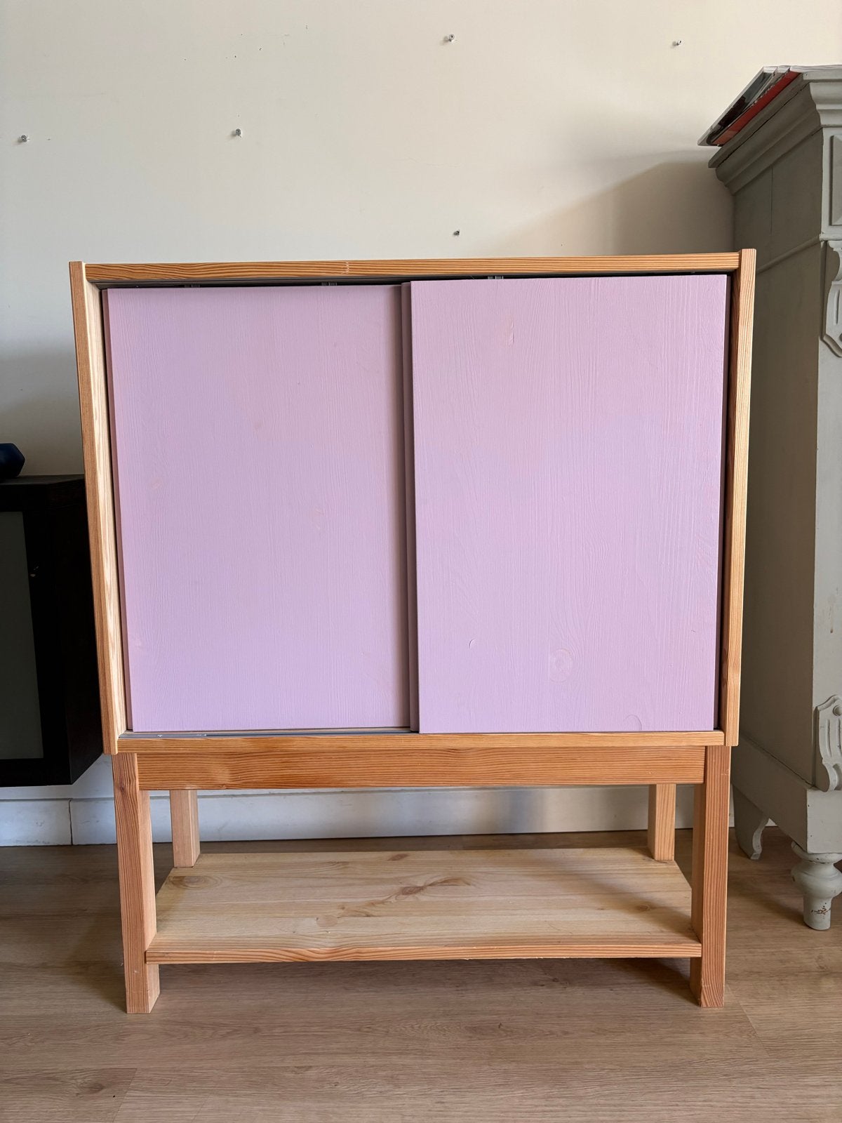 Gepimpte IKEA Ivar kast met schuifdeuren - Meisjeskamer, Ophalen, Gebruikt