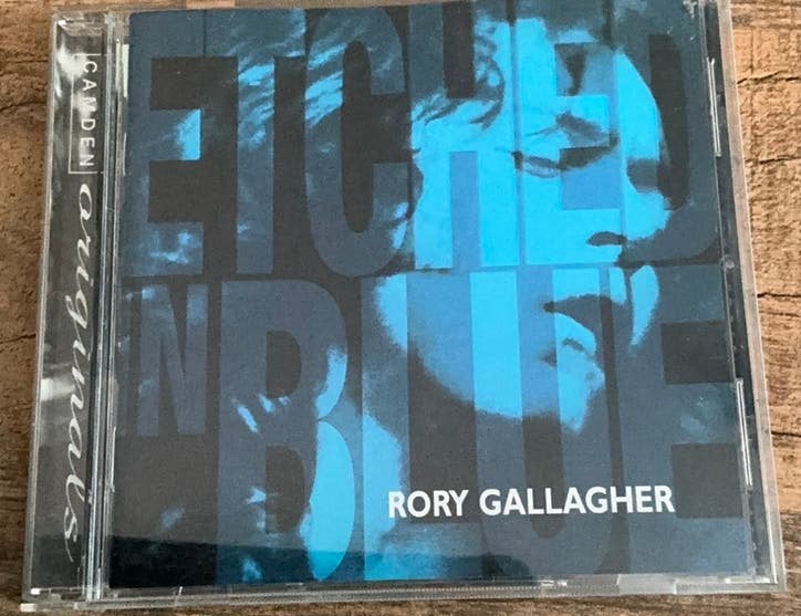 Rory Gallagher, Etched in Blue, cd, Cd's en Dvd's, Ophalen of Verzenden, Zo goed als nieuw