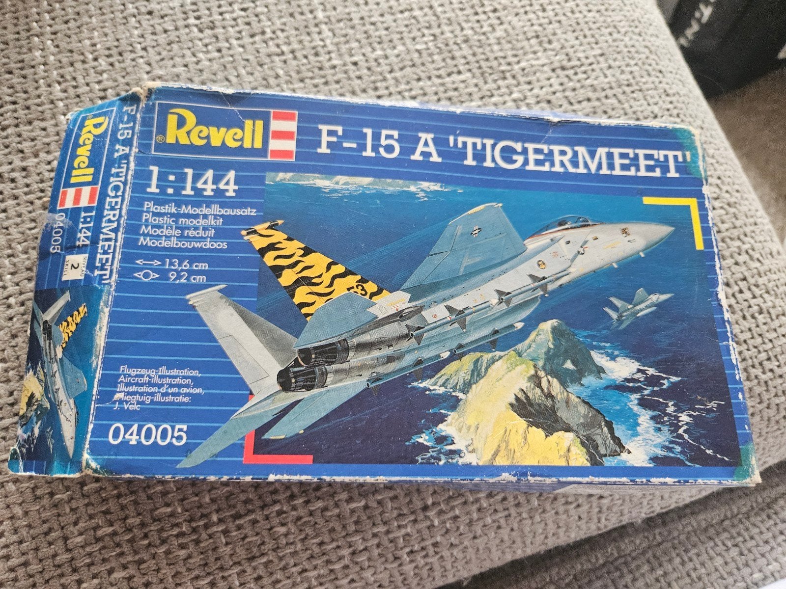Revell F-15 A "Tigermeet" modelvliegtuig 1:144, 1:144 tot 1:200, Revell, Ophalen of Verzenden, Zo goed als nieuw