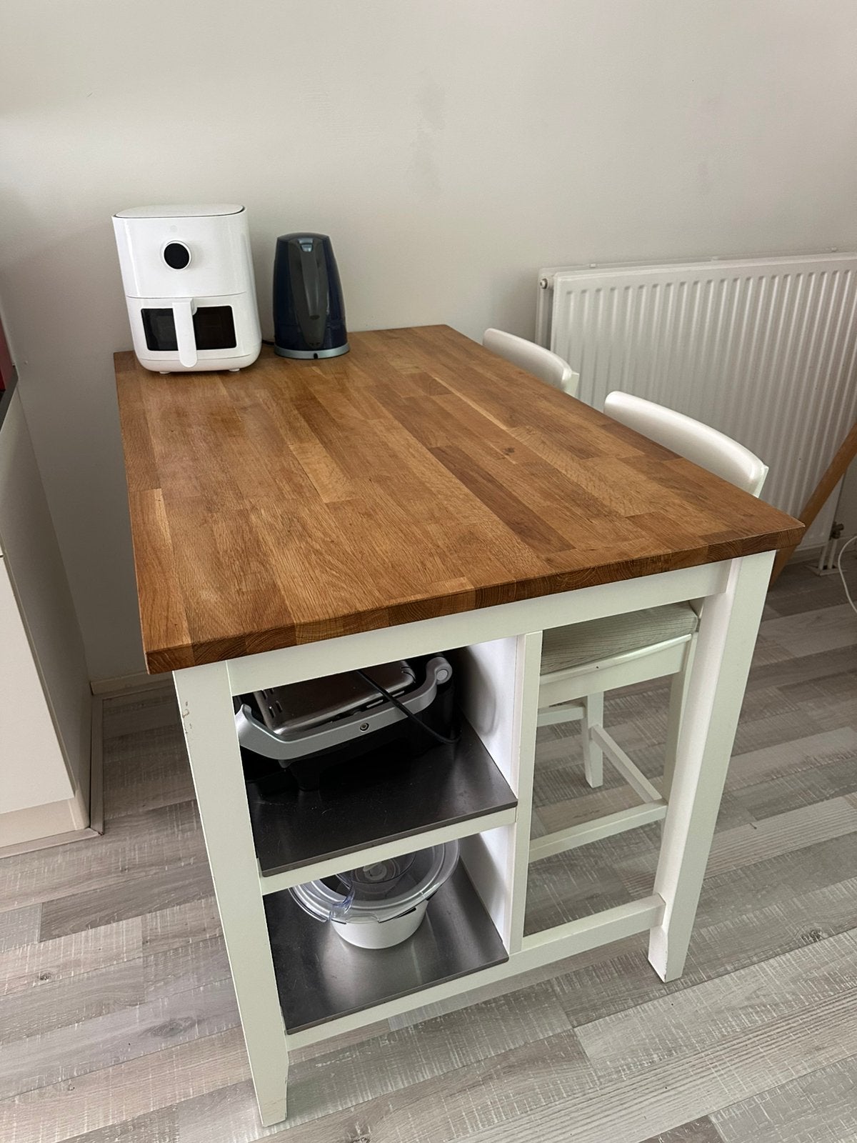 IKEA Kitchen Island with 2 Chairs, Ophalen, 25 tot 50 cm, 50 tot 100 cm, Minder dan 100 cm