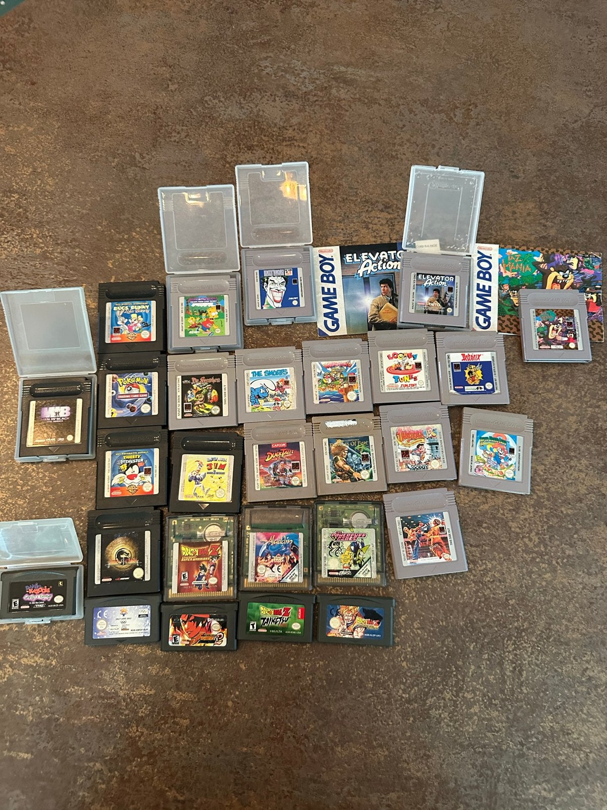 Grote collectie Game Boy en Game Boy Color spellen, Spelcomputers en Games, Games | Nintendo Game Boy, Gebruikt, Overige genres