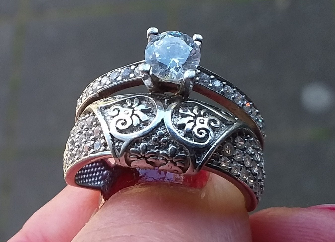 Oude mooi ring., Ophalen of Verzenden, Nieuw