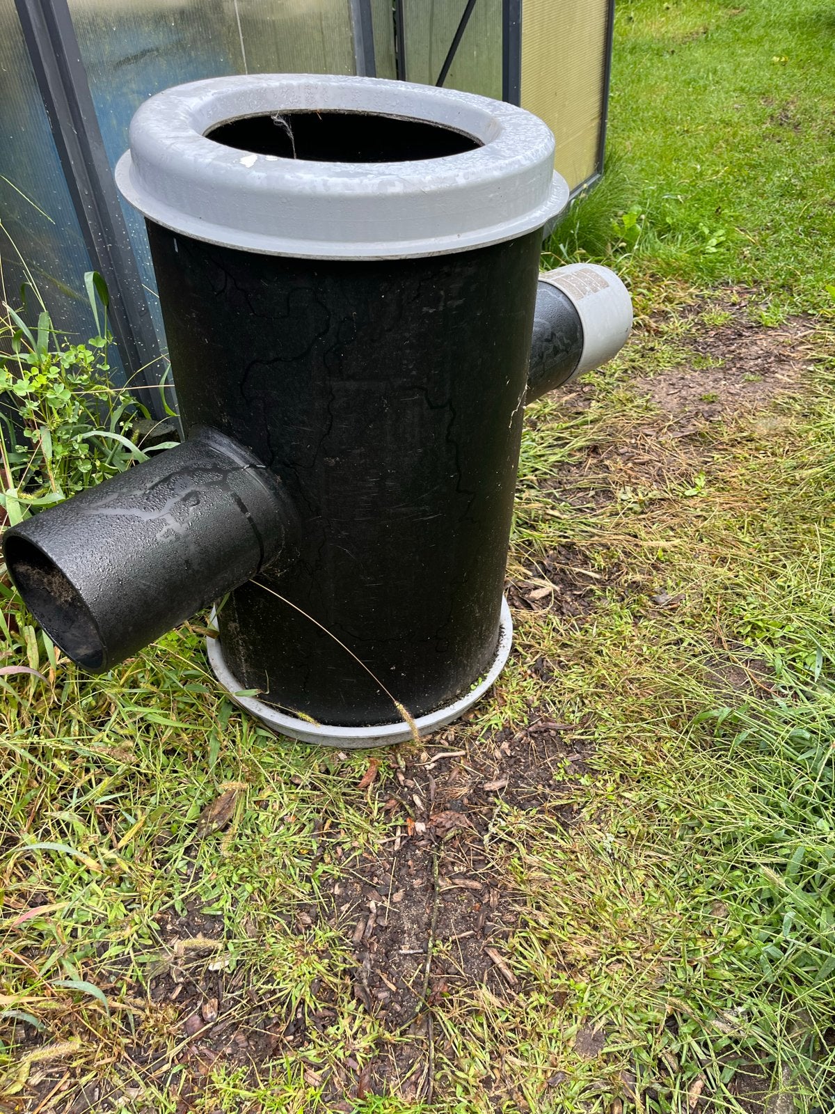 Zandvang voor afwatering op infiltratiekrat, Ophalen, Gebruikt, Minder dan 2 meter, 80 mm of meer