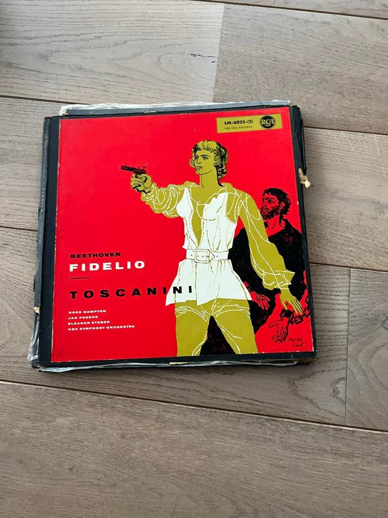 Beethoven Fidelio - Toscanini RCA Victor Red Seal LP, Gebruikt, Opera of Operette, Ophalen of Verzenden, Romantiek