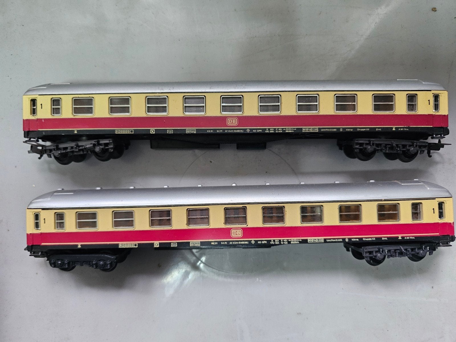 Lima HO modeltrein set wagons, Gebruikt, Gelijkstroom, Wagon, Ophalen of Verzenden