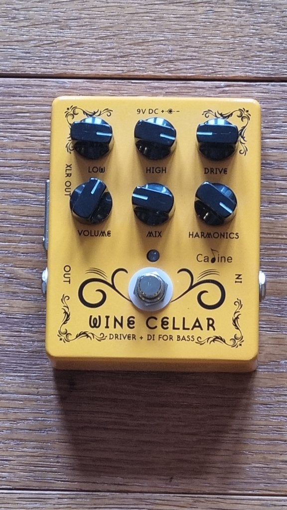 Caline Winecellar Bass DI & Overdrive, Muziek en Instrumenten, Ophalen of Verzenden, Zo goed als nieuw, Distortion, Overdrive of Fuzz