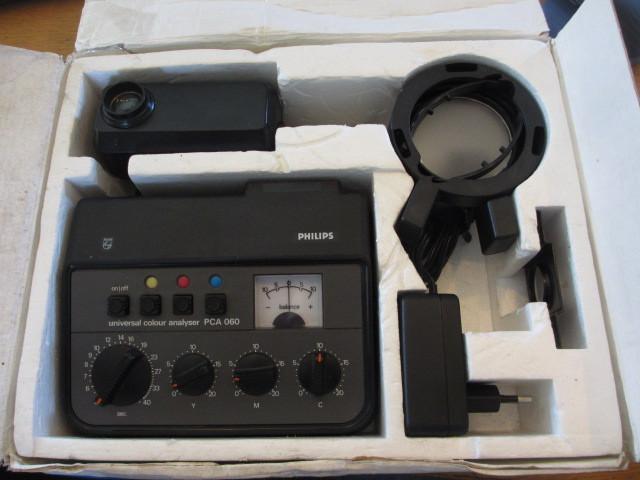 Philips PCA60 kleuren analyser in doos, Ophalen of Verzenden, Gebruikt, Doka-onderdelen