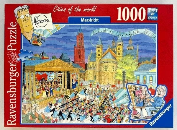 Ravensburger Cities of World Maastricht Fleroux Puzzel 1000