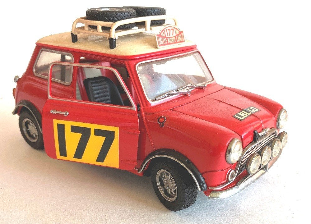 Mini Cooper S Monte Carlo handtekening John Cooper Kyosho., Hobby en Vrije tijd, Ophalen of Verzenden, Zo goed als nieuw, Auto