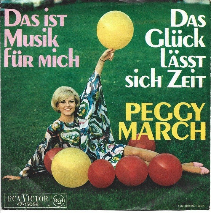 Peggy March - Das Ist Musik Für Mich / Das Glück Lässt Sich, Gebruikt, Verzenden, 7 inch, Schlager