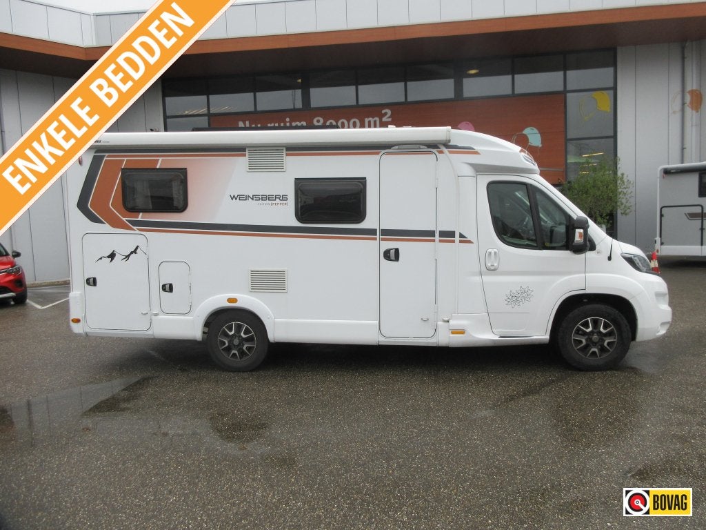 Weinsberg CaraCompact 600 MEG Pepper Edition 165pk, Weinsberg, Ringverwarming, Tot en met 2, 6 tot 7 meter