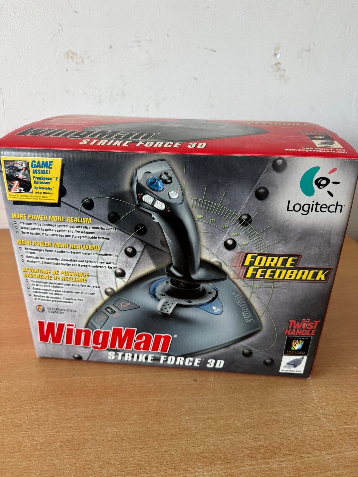 Wingman Strike Force 3D Feedback ( Nieuw in doos ) USB, Ophalen of Verzenden, Nieuw