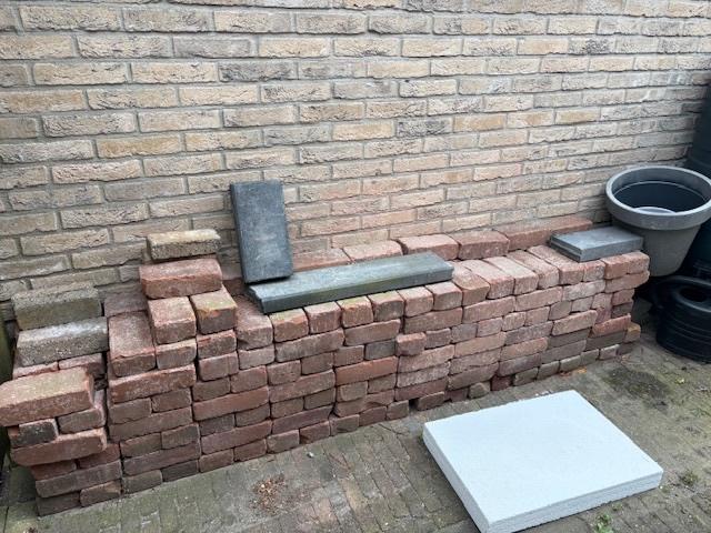 straatstenen, Ophalen, Gebruikt, Klinkers, 5 tot 10 m²