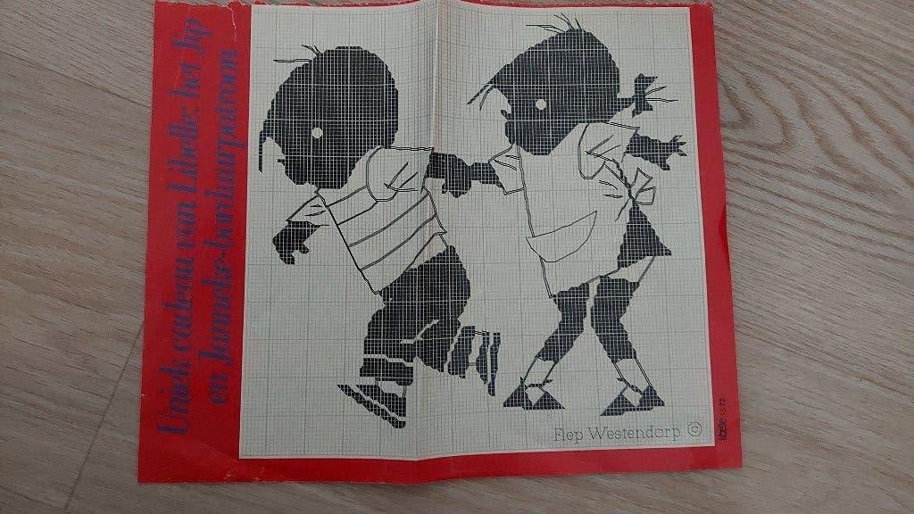 Jip en Janneke borduurpatroon, Kinderen en Baby's, Ophalen of Verzenden, Gebruikt