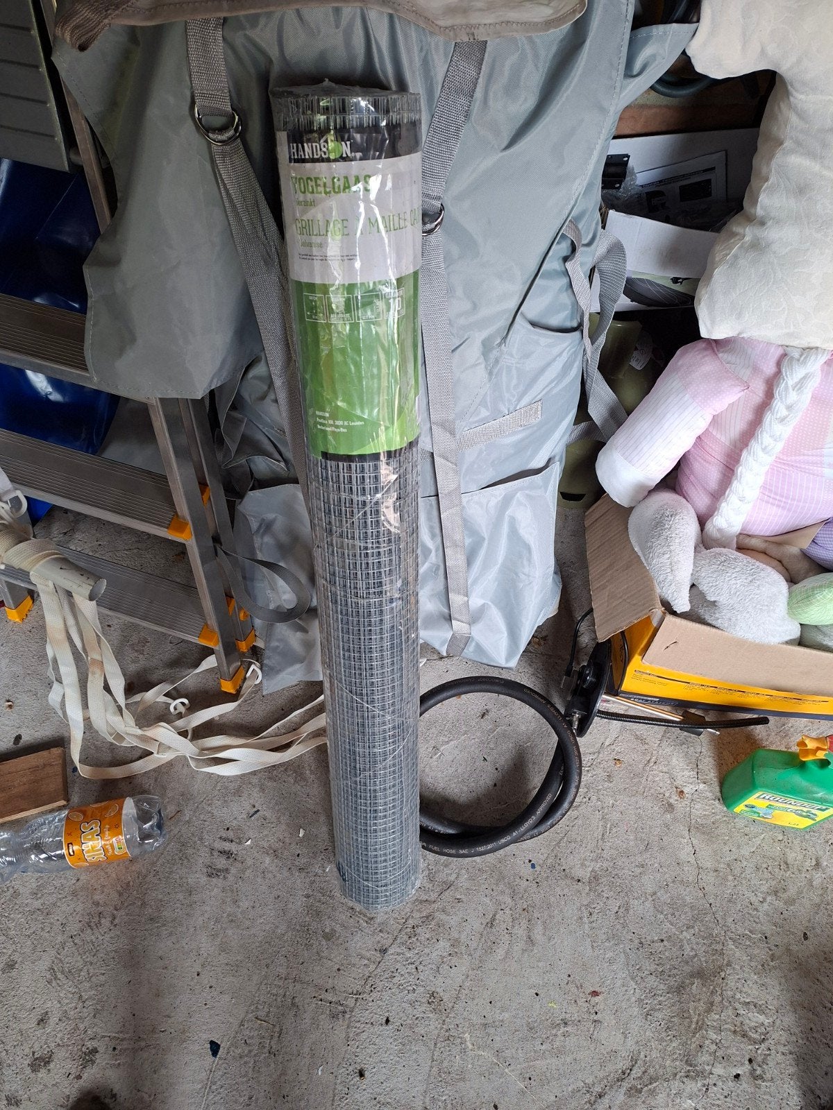 Nieuw Vogelgaas Verzinkt - 100 cm x 10 meter, Tuin en Terras, Gaas en Draad, Ophalen, Nieuw, Minder dan 10 meter