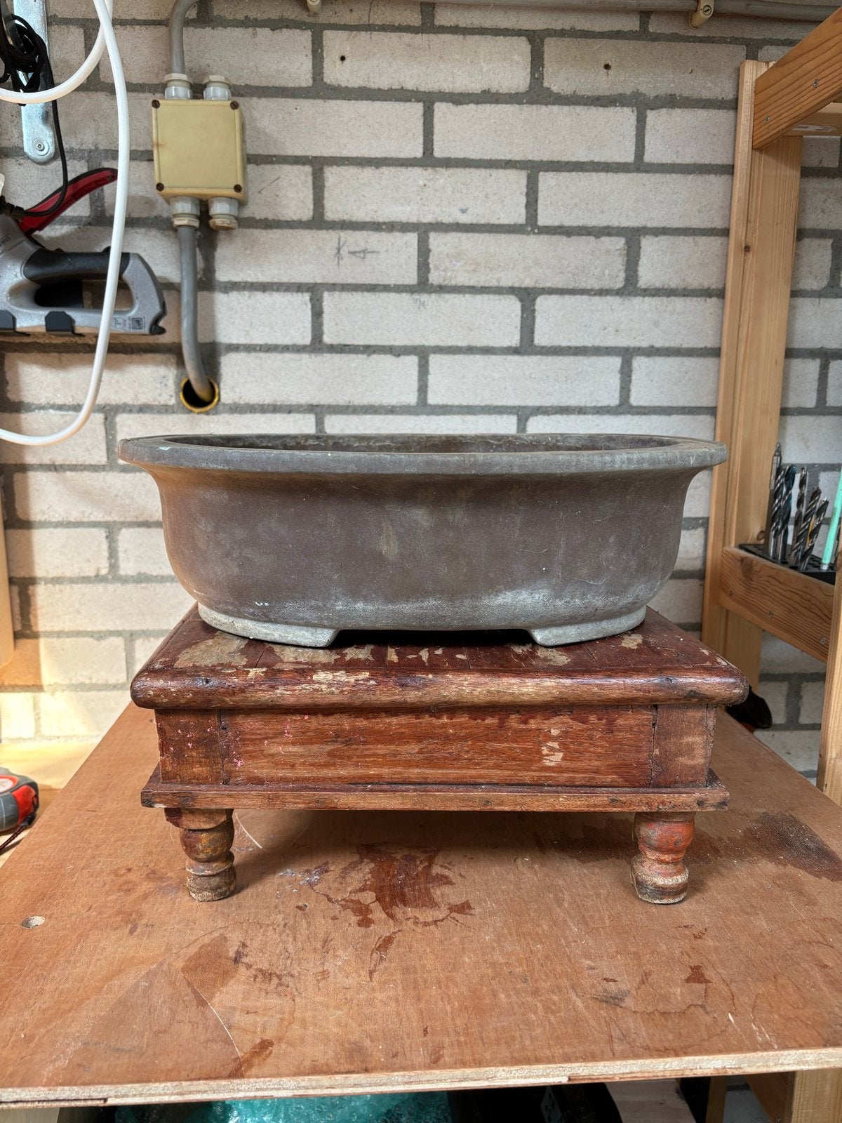 Ovale Bonsai Schaal pot, Gebruikt, Binnen, Minder dan 40 cm, Overige vormen