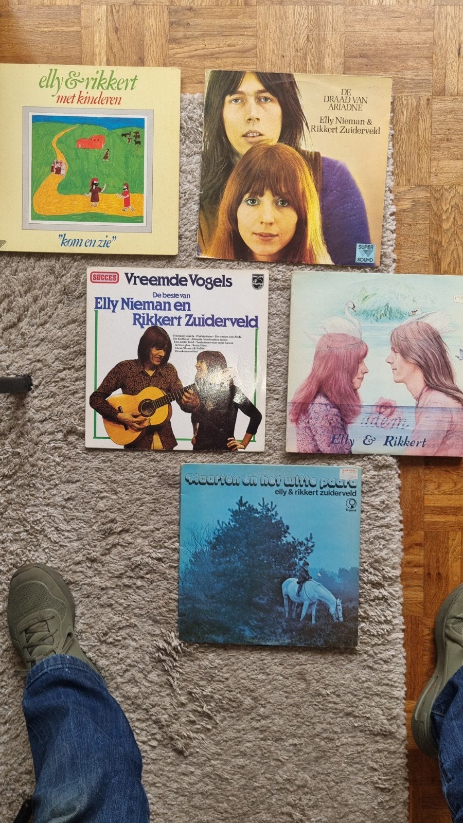 Elly & Rikkert Zuiderveld Vinyl LP Collectie (5 stuks), Ophalen of Verzenden, Gebruikt, 12 inch