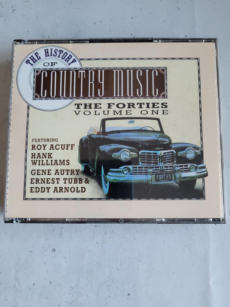 The History of Country Music: The Forties Volume One CD, Ophalen of Verzenden, Gebruikt