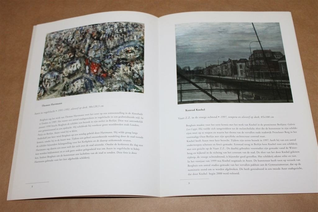 Asser stadsgezichten door Berlijnse kunstenaars., Boeken, Ophalen of Verzenden, Zo goed als nieuw