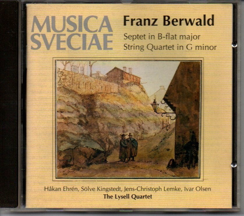 Franz Berwald - Septet & Strijkkwartet (Musica Sueciae), Kamermuziek, Overige componisten, Ophalen of Verzenden, Zo goed als nieuw