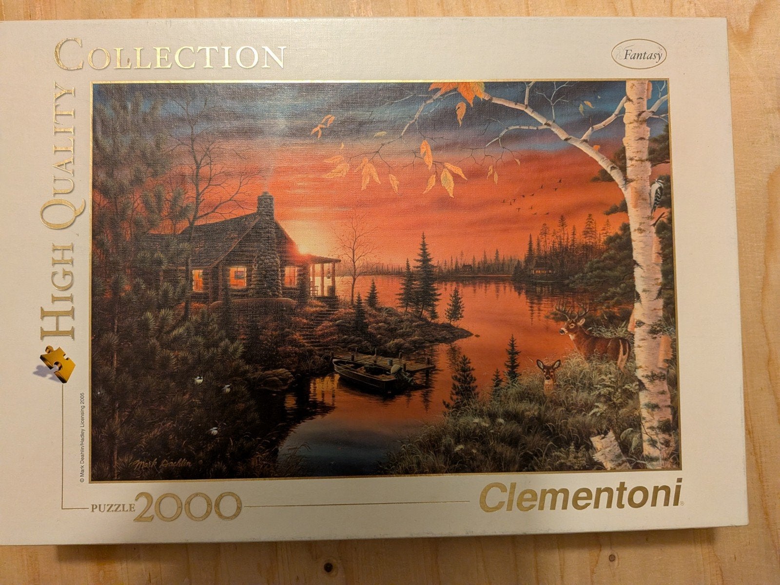 Clementoni Fantasy Collection Legpuzzel 2000 stukjes, Ophalen of Verzenden, Meer dan 1500 stukjes, Gebruikt, Legpuzzel