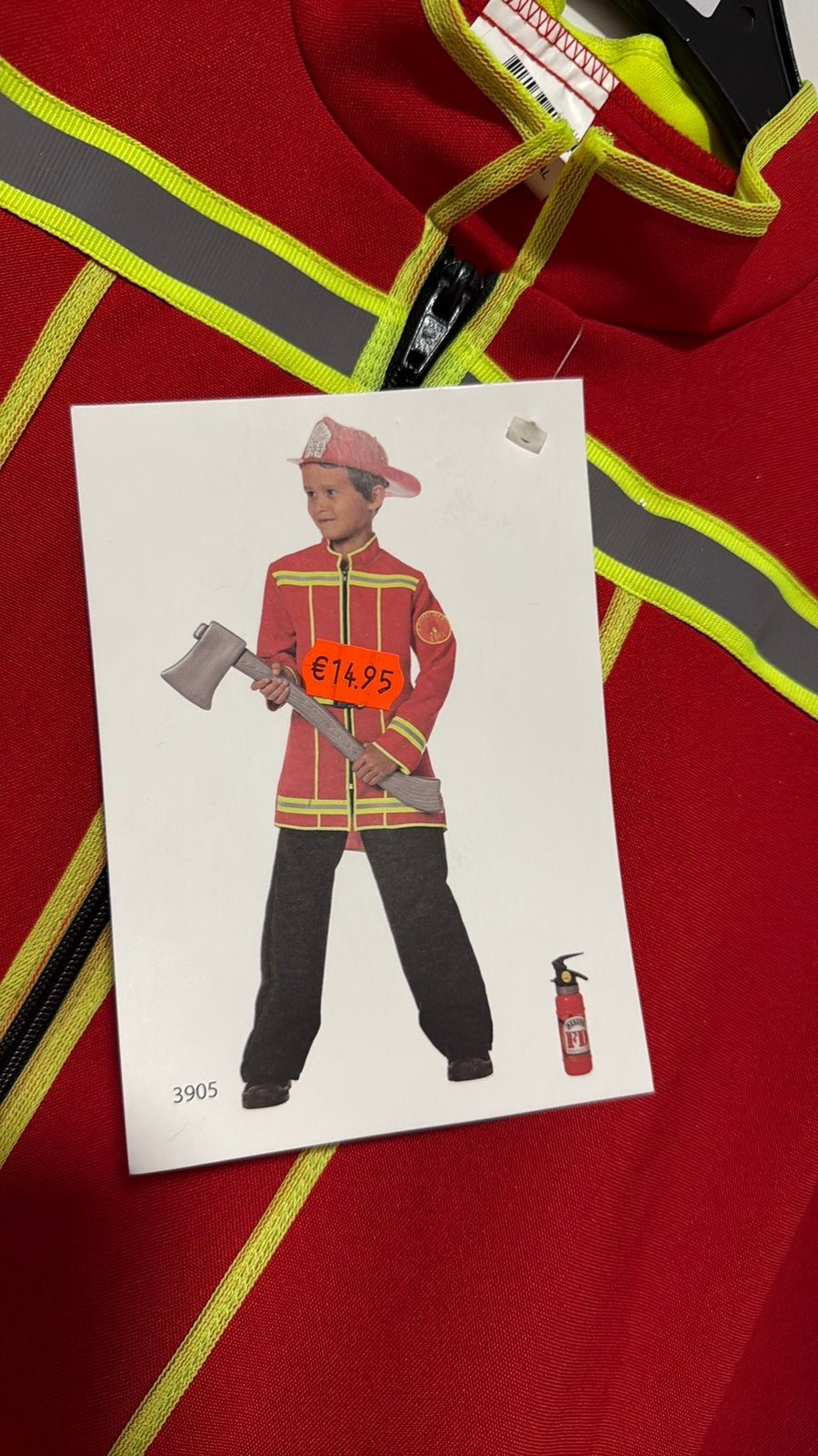 Jongens brandweer man jas, Ophalen of Verzenden, Nieuw, 158 t/m 164, Jongen