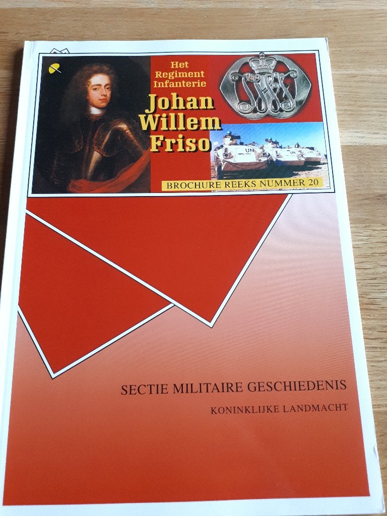 Het regiment infanterie Johan Willem Friso, Ophalen of Verzenden, Tweede Wereldoorlog, Zo goed als nieuw, Overige onderwerpen