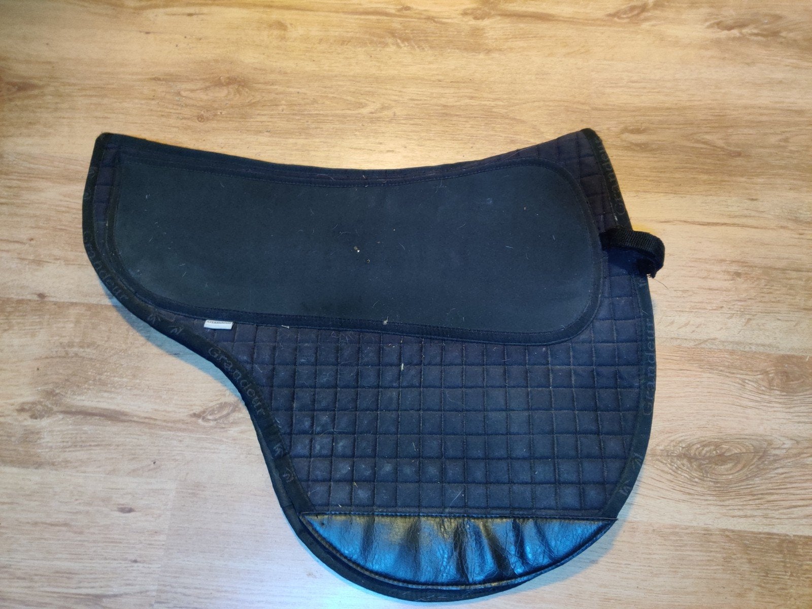 Grandeur Saddle Shaped Pad voor boomloze zadels, Ophalen of Verzenden, Zo goed als nieuw, Zadelpad, Zwart