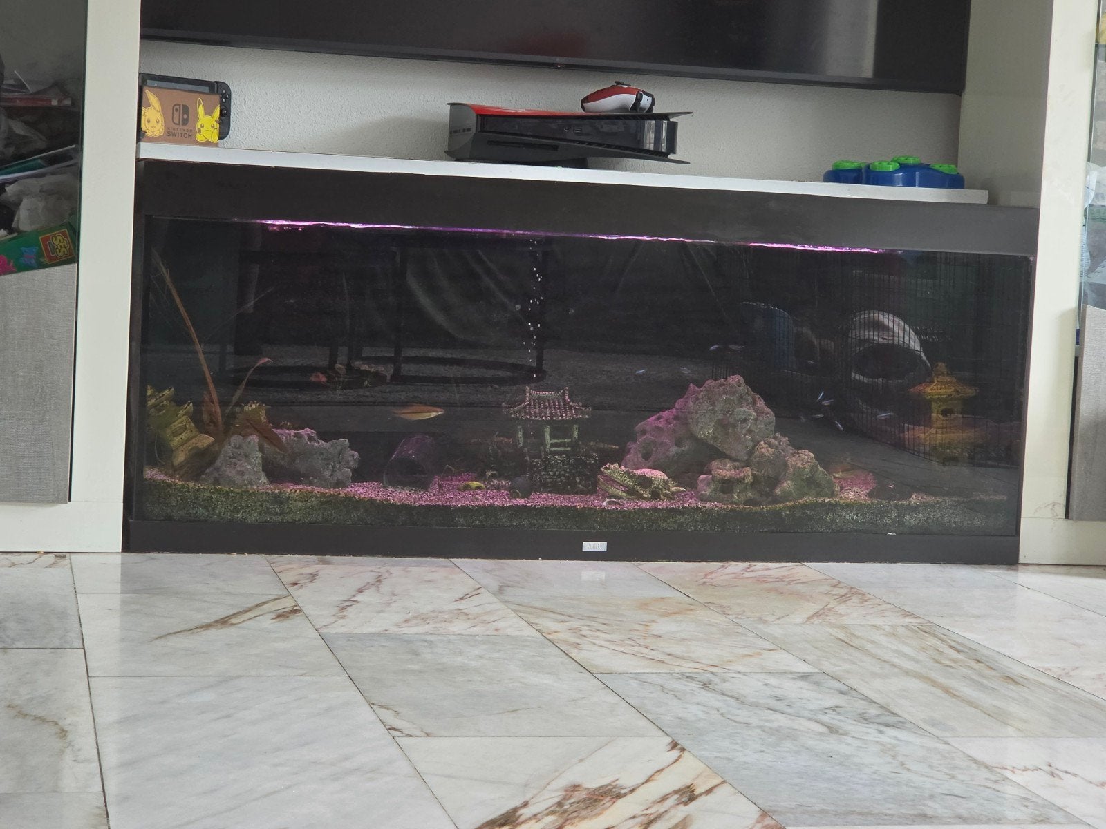 Juwel aquarium 1,5 meter 450 liter, Dieren en Toebehoren, Vissen | Aquaria en Toebehoren, Ophalen, Gevuld zoetwateraquarium