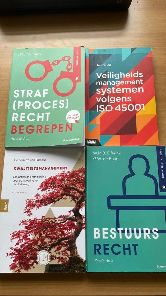Integrale veiligheidskunde boeken, Ophalen of Verzenden, Beta, Zo goed als nieuw, HBO