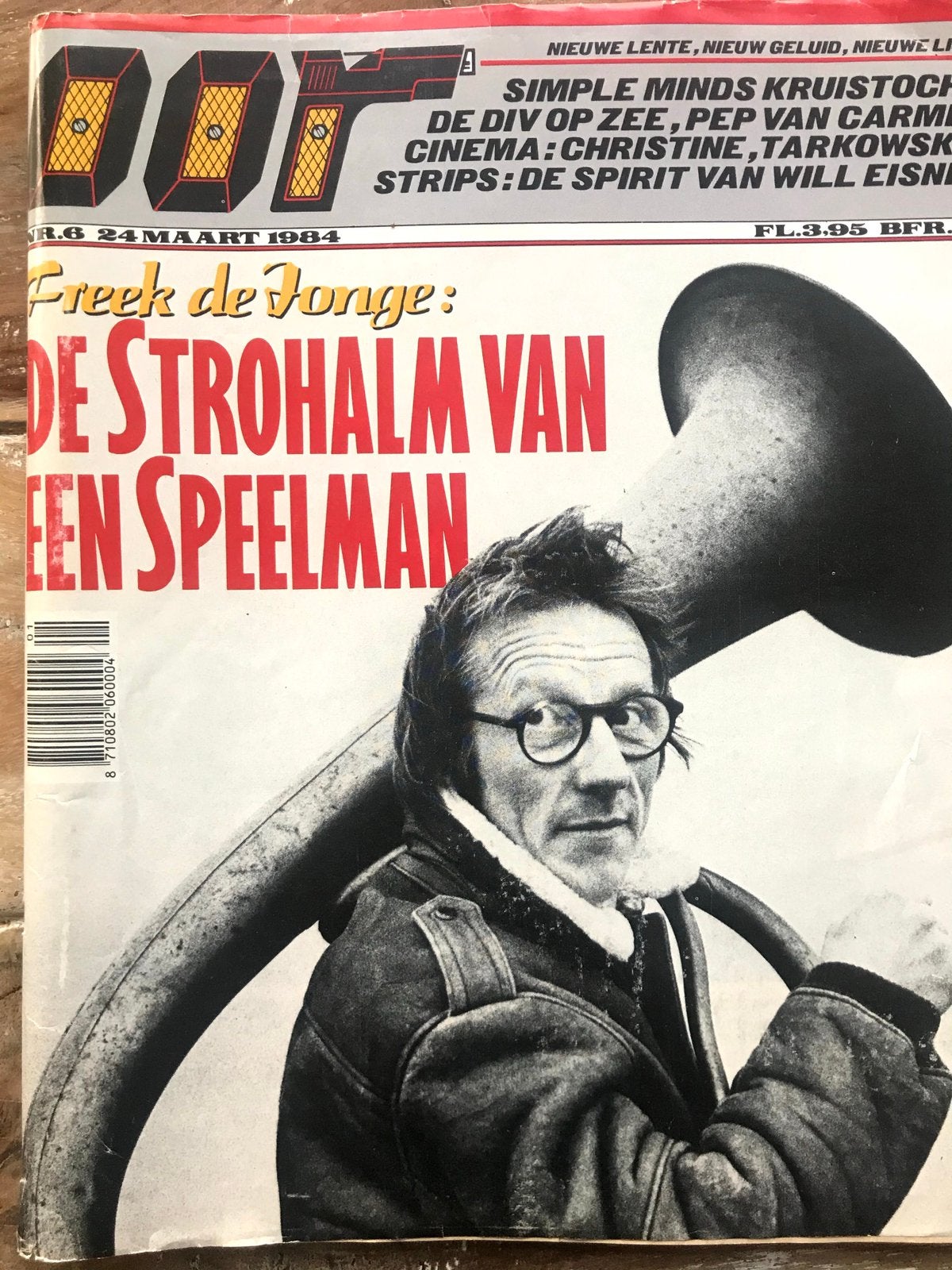 OOR Magazine 1984 SIMPLE MINDS Thomson Twins INXS De DIV, Ophalen of Verzenden, Zo goed als nieuw, Muziek, Film of Tv