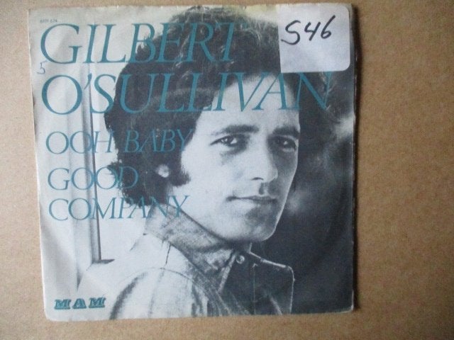 s3723 gilbert o sullivan - ooh baby, Ophalen, Gebruikt, Overige genres