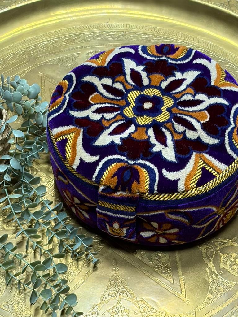 Handgemaakt meditatiekussen -Turks tapijt – boekweit vulling, Made by Myself, ., Nieuw, Ophalen of Verzenden