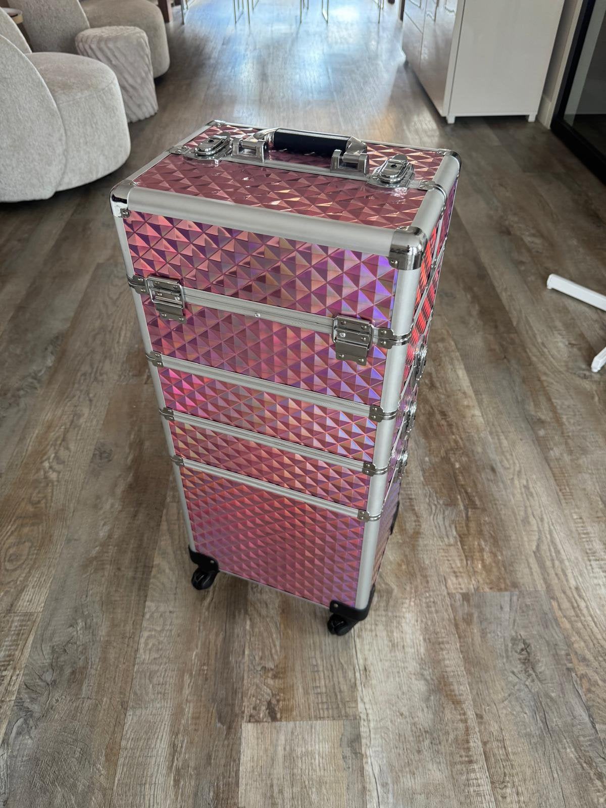 Make up trolley/koffer, Ophalen, Zo goed als nieuw, Roze