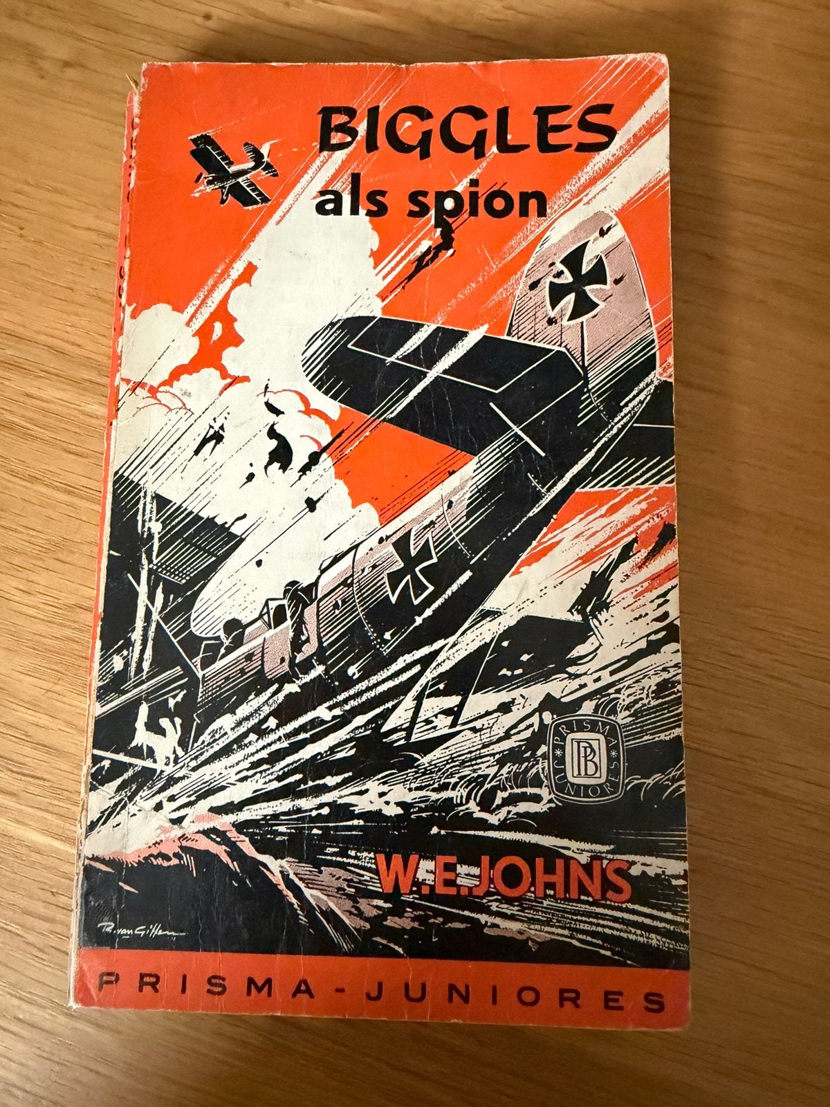 Biggles als Spion, W.E. Johns, Ophalen of Verzenden, Gelezen, W.E. Johns